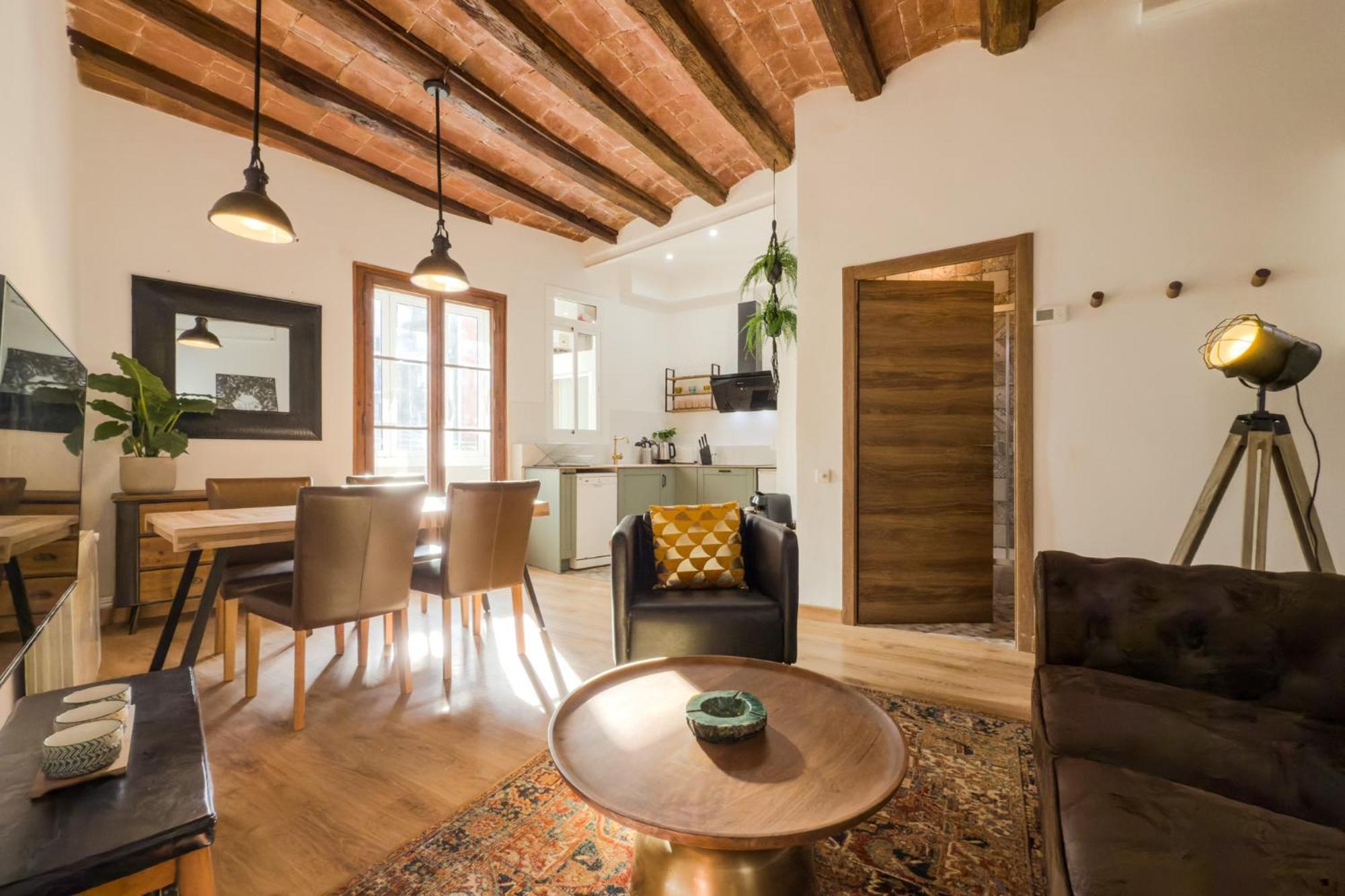 ברצלונה Magalhaes - Trad Flat In Poble Sec, Near Ramblas מראה חיצוני תמונה